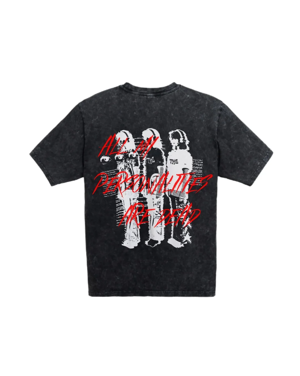 Acid Wash Tee - Personalities