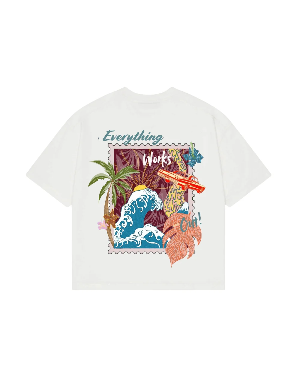 Oversized Tee - Wavy