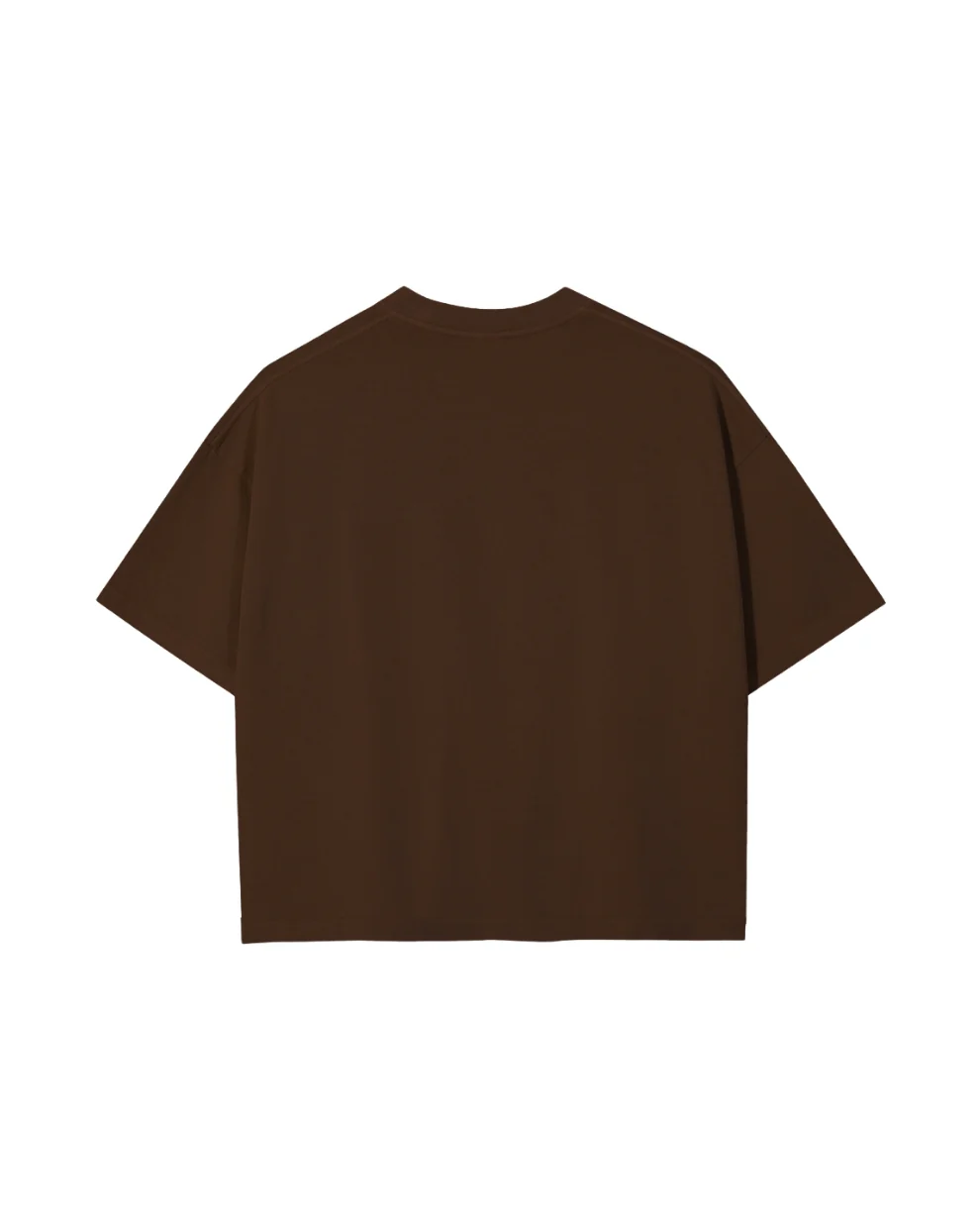 Oversized Tee - Dark Brown - Image 2