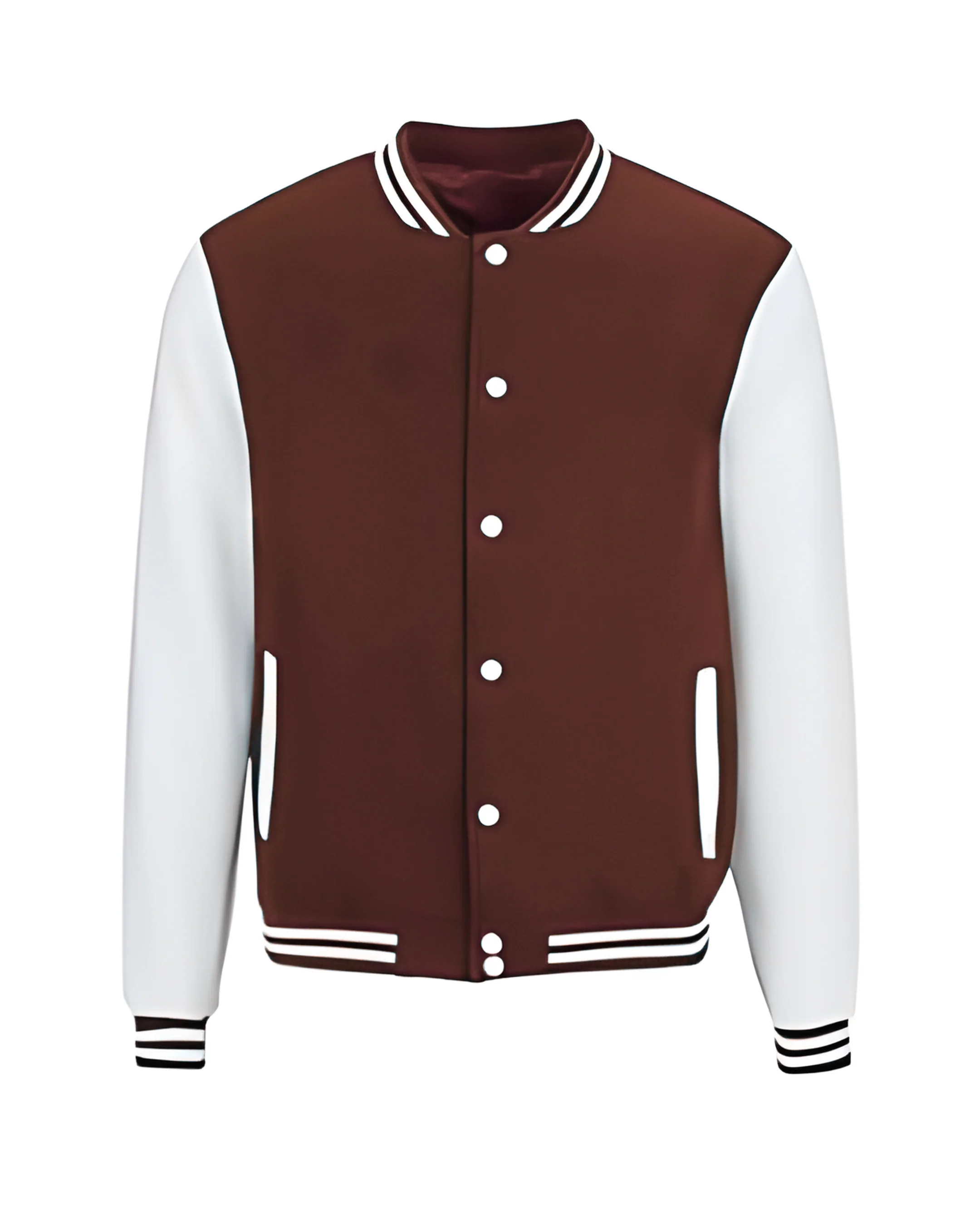 Brown Varsity Jacket - Image 3
