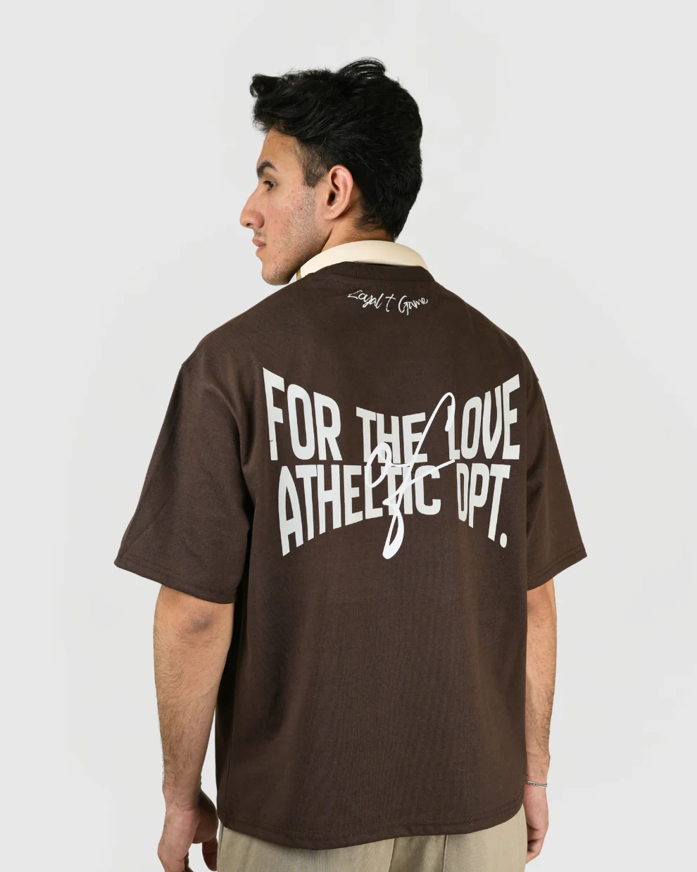 Athletic Dpt (Brown) - Oversized Tee - Image 2
