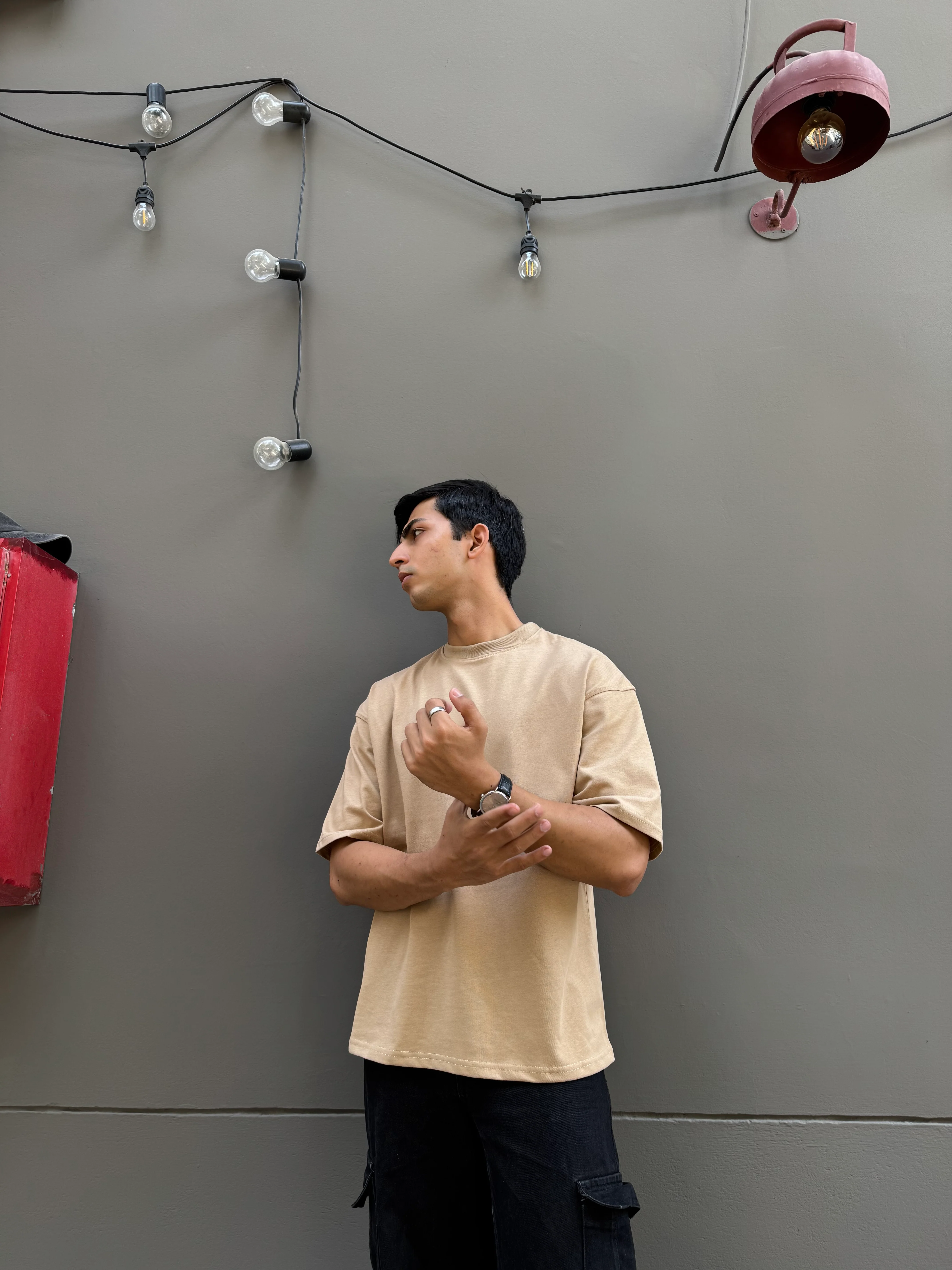 Oversized Tee - Sandy - Image 3