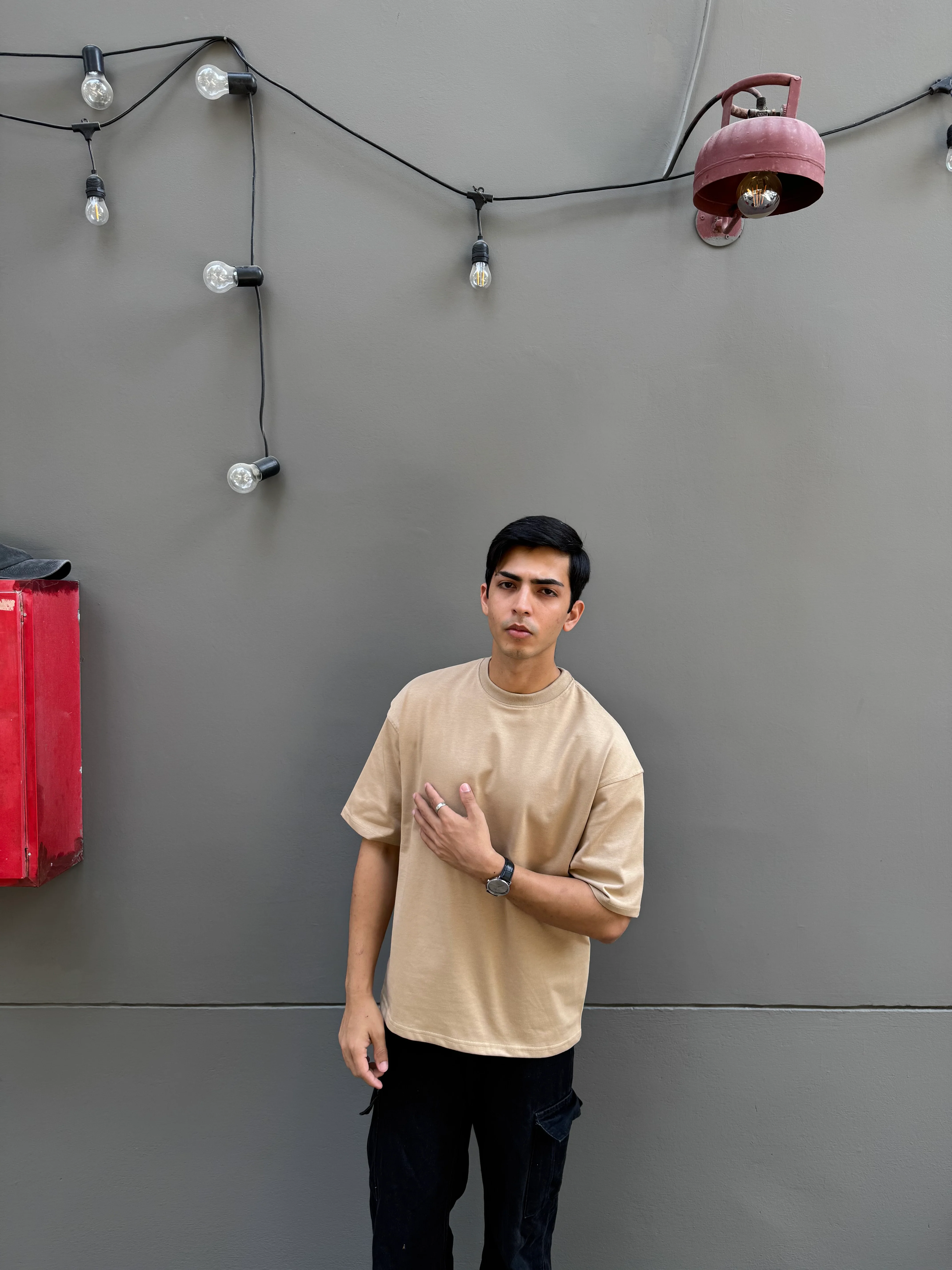 Oversized Tee - Sandy - Image 4