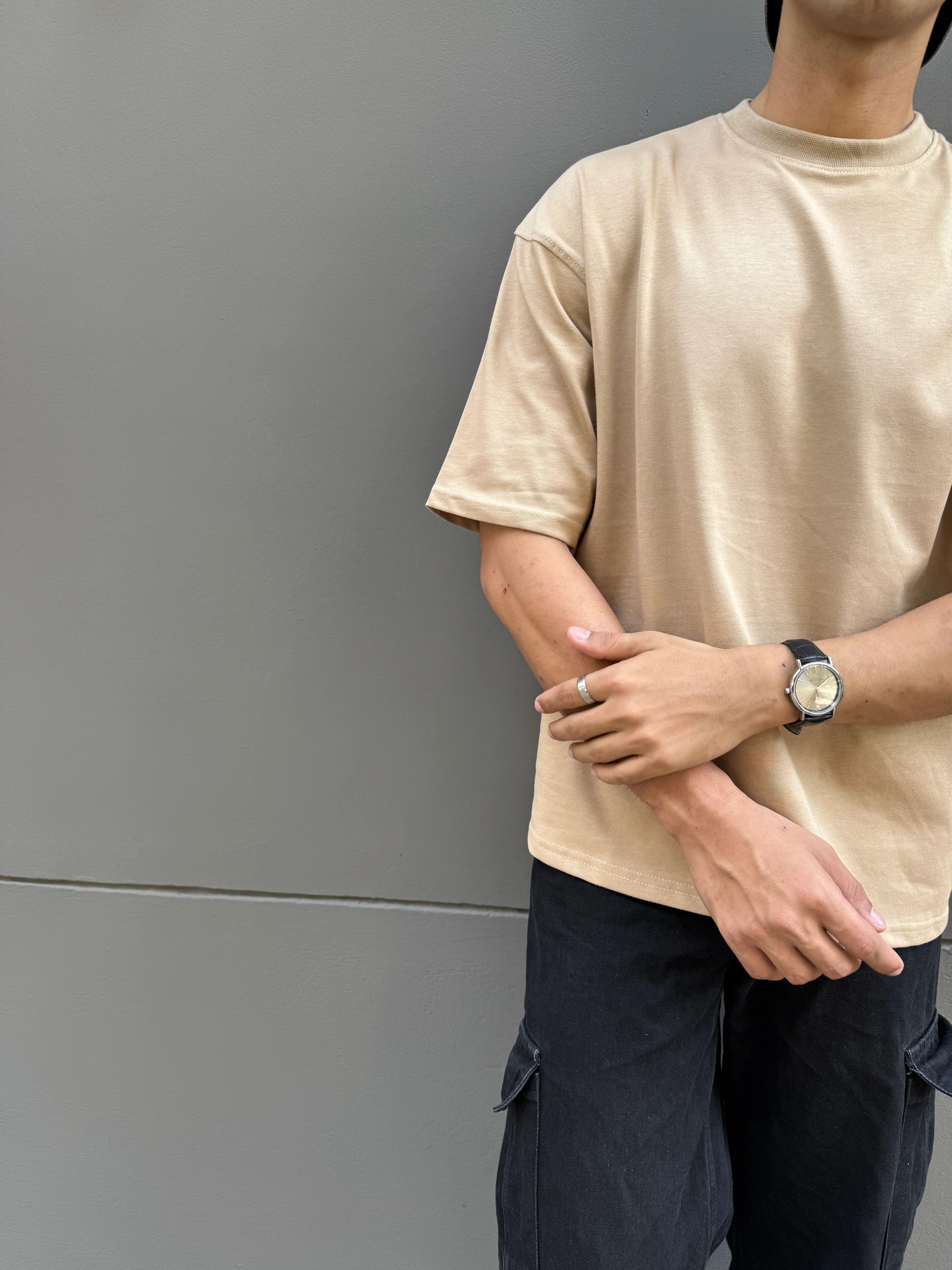 Oversized Tee - Sandy - Image 5