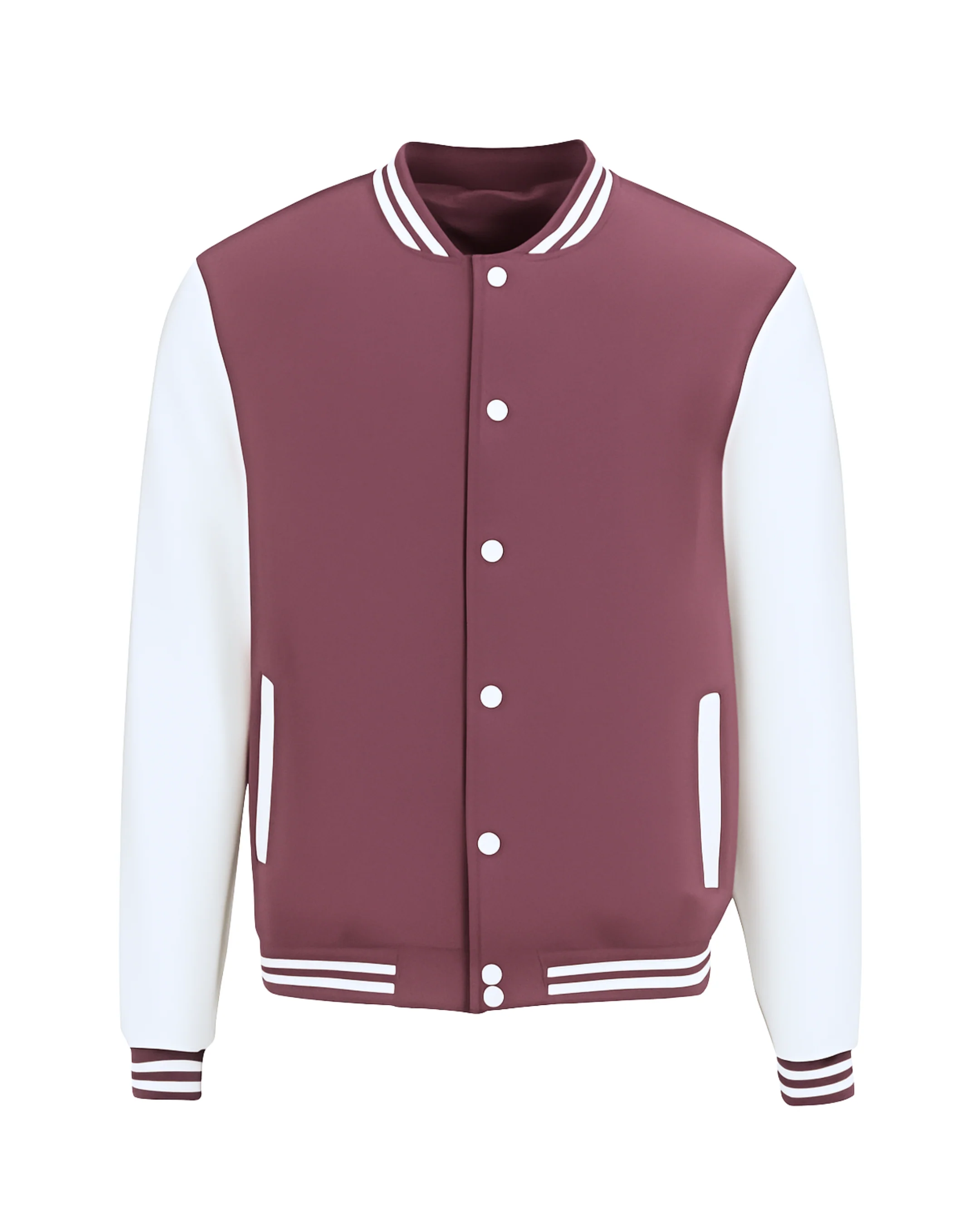 Muave Varsity Jacket - Image 3