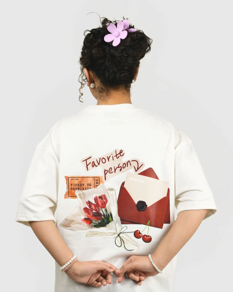 My Favourite - Oversized Tee - Image 2