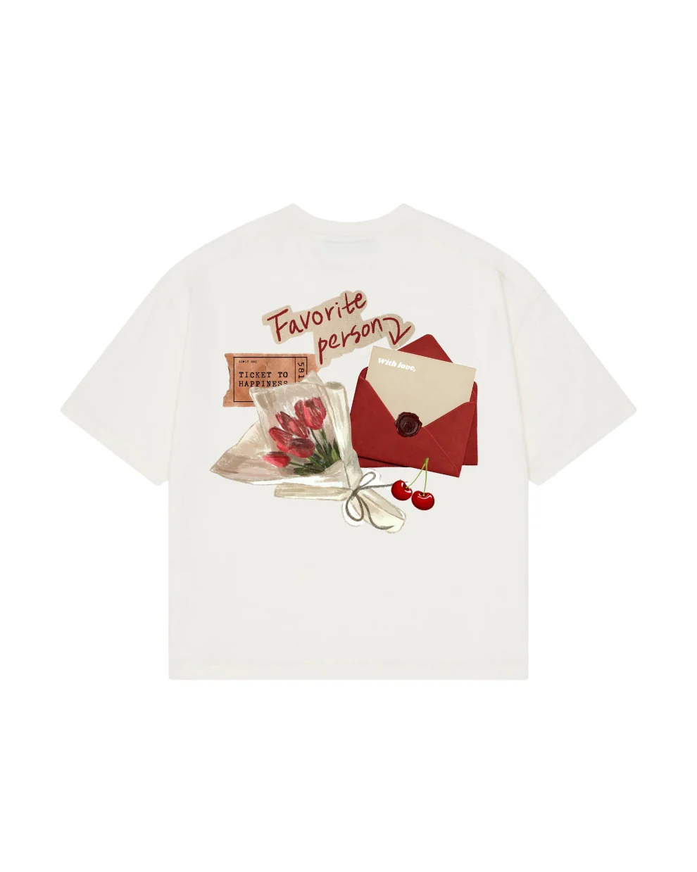 My Favourite - Oversized Tee - Image 5
