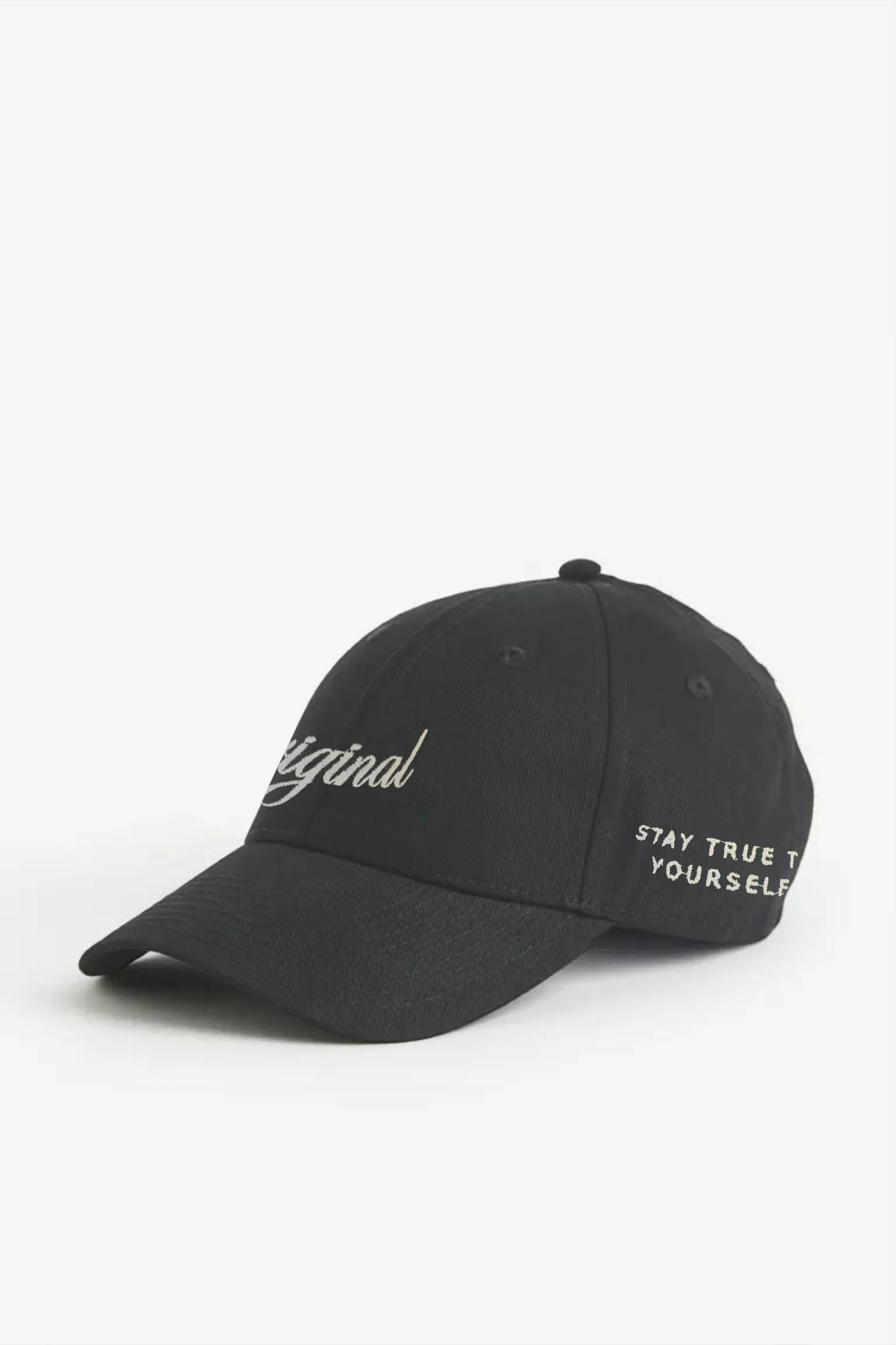 Grey Cap with Óriginal Embroidery - Image 3